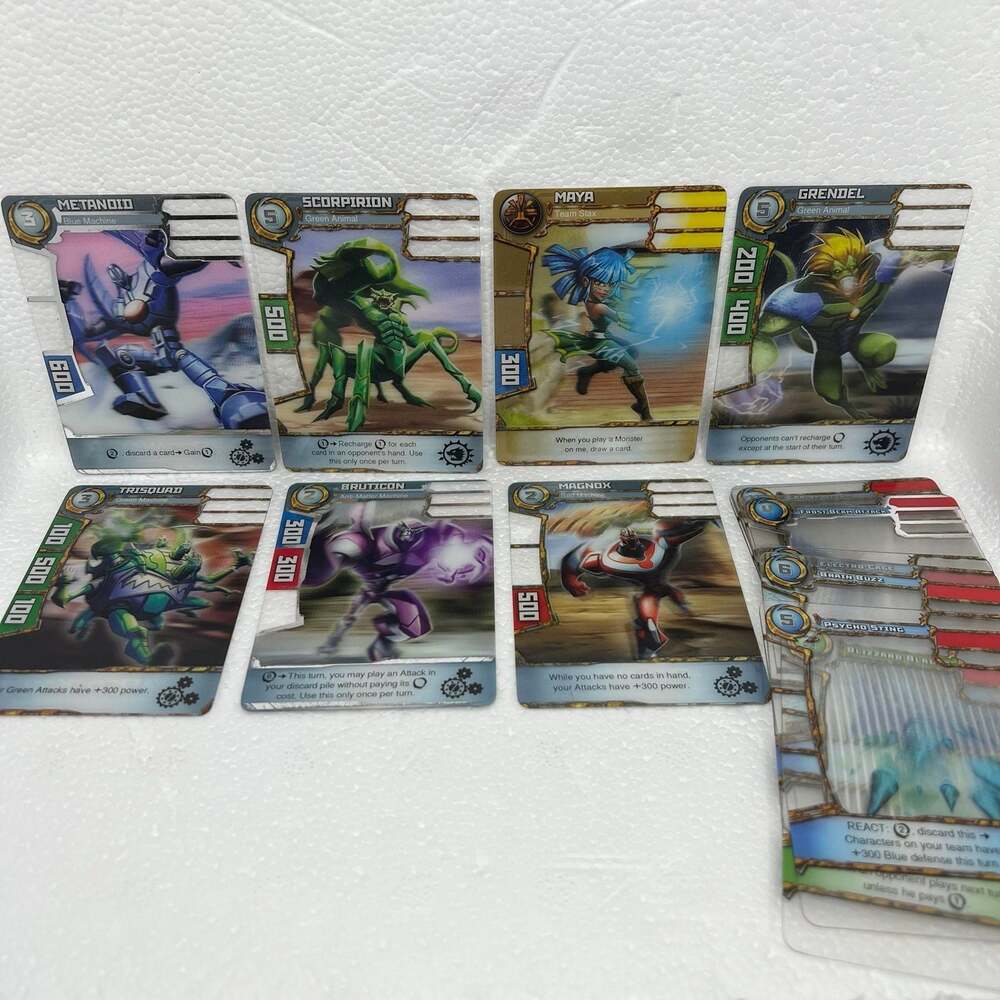 2011 Spin Master - Redakai Conquer The Kairu | Monster & Ability TCG Lot Of 18
